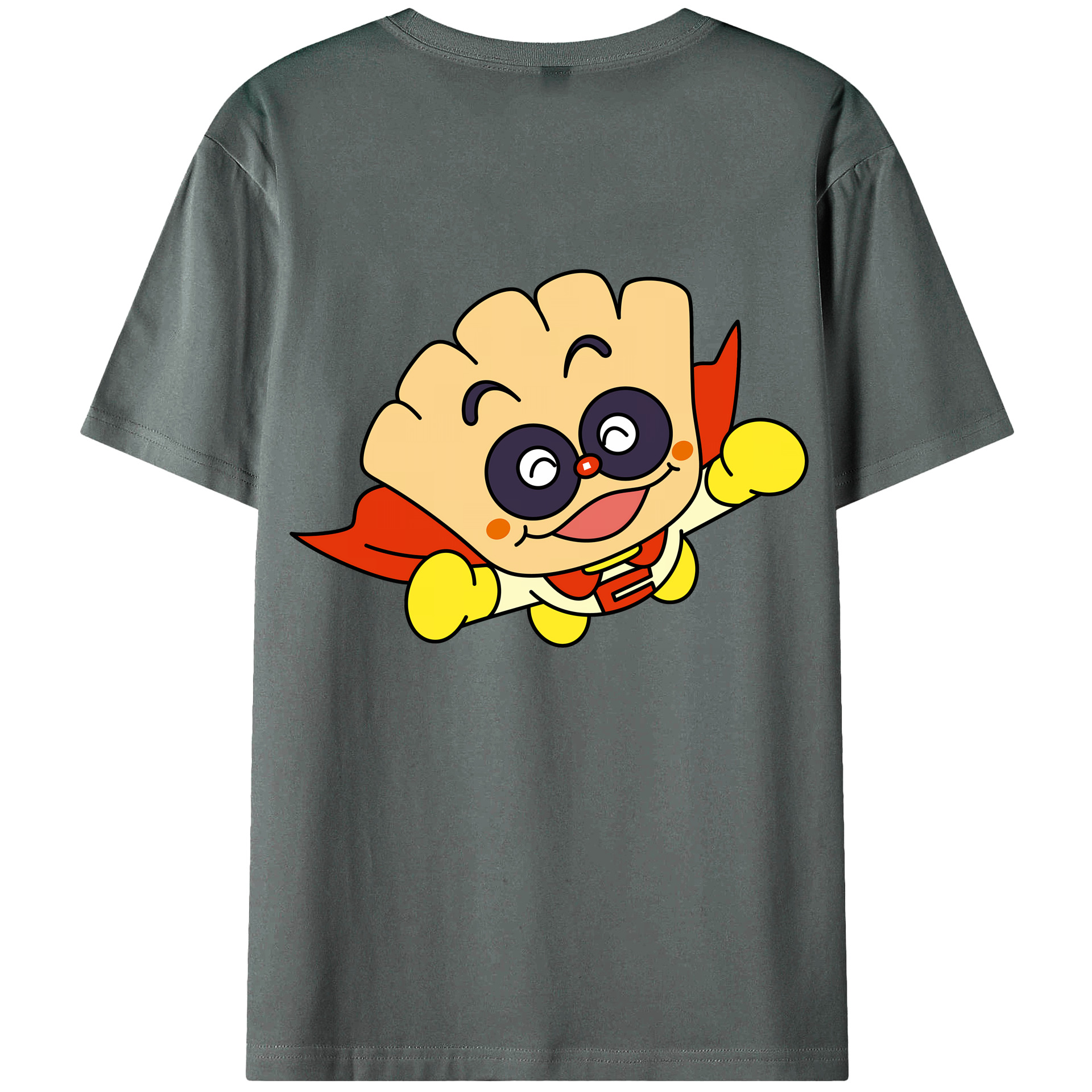 （画像用） アンパンマン Anpanman 綿100％ メンズ半袖Tシャツ（バックプリント） 通気性